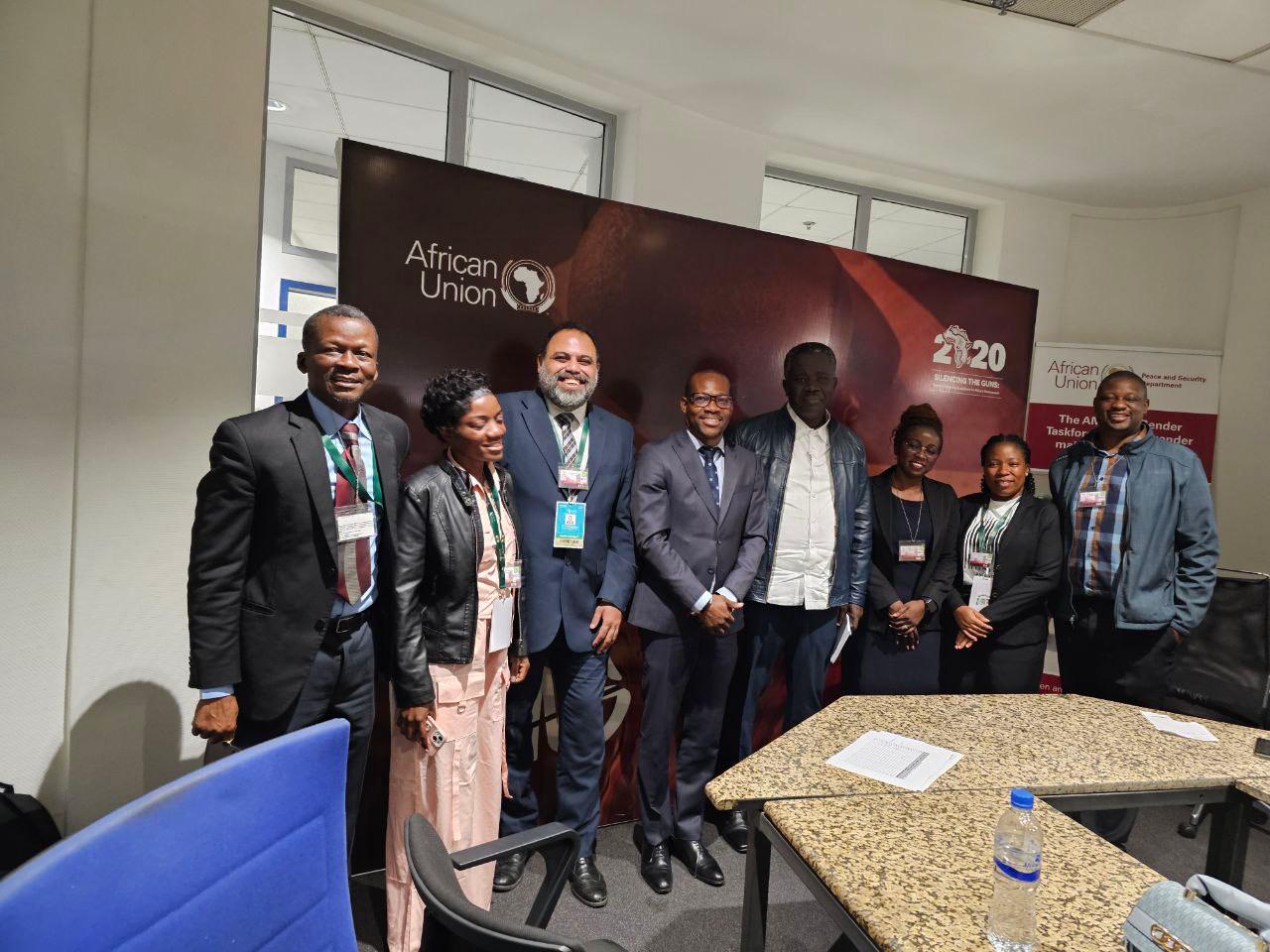 ERA and ACP team with AU officials at the African Union Headquarters, Addis Ababa